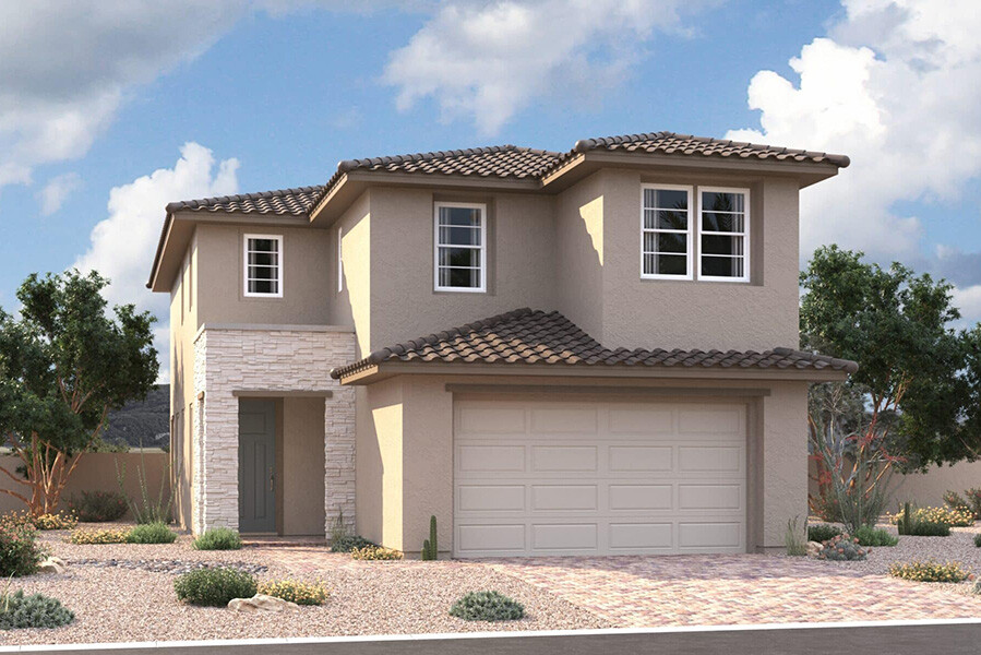 New homes in Summerlin, NV. Cottonwood 