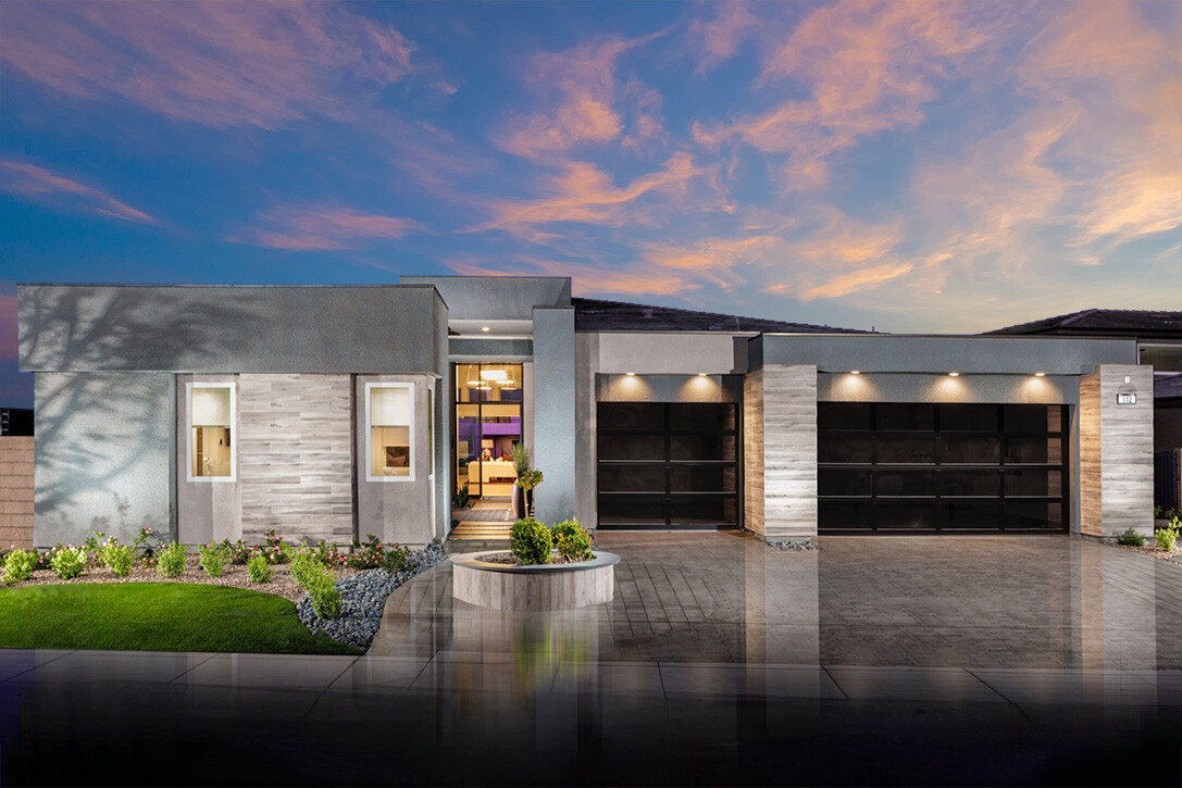 New homes in Henderson, NV.  Eleganza modern. Henderson, NV