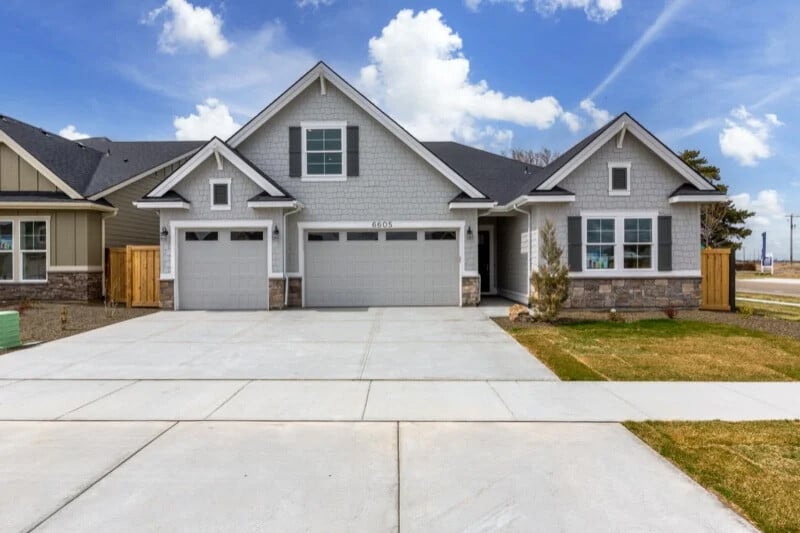 New homes in Meridian, Idaho. Lily Dawn