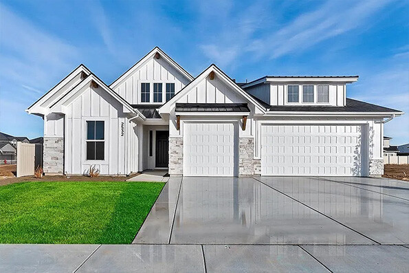 New homes in Meridian, Idaho. Tamarack