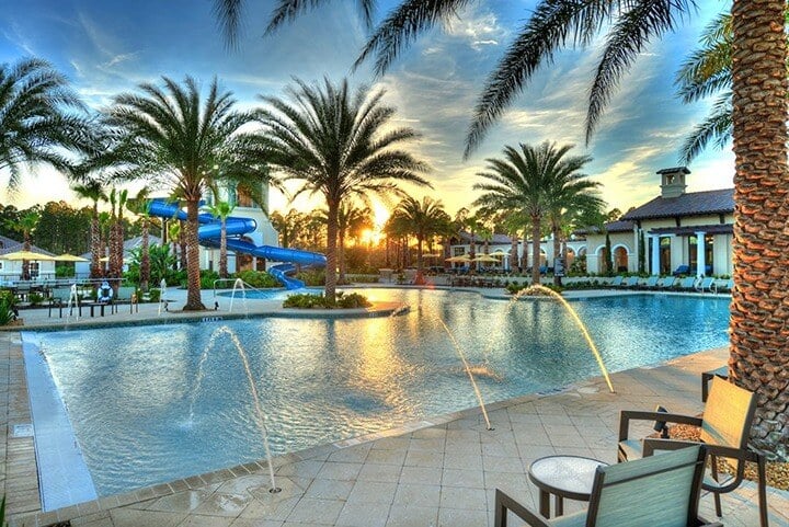 New homes in jacksonville fl. A luxury home in Jacksonville with a pool. Tamaya-Jacksonville, FL